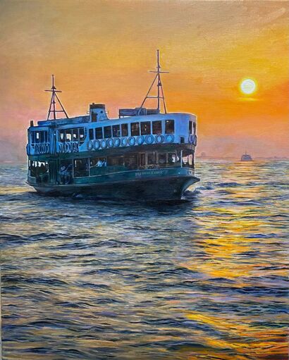 Waves of Fading Memories - a Paint Artowrk by Flora Lau